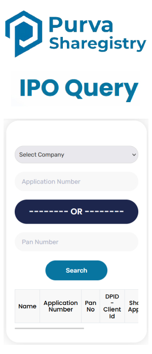 Purvashare IPO Allotment Status