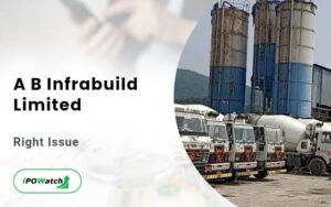 A B Infrabuild Rights issue