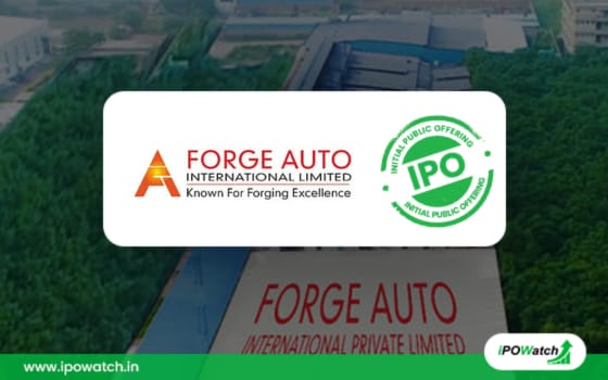 Forge Auto International IPO