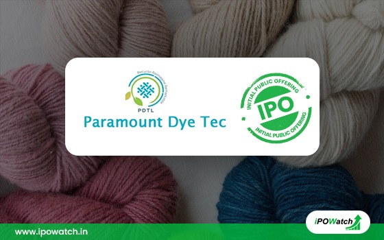 Paramount Dye Tec IPO