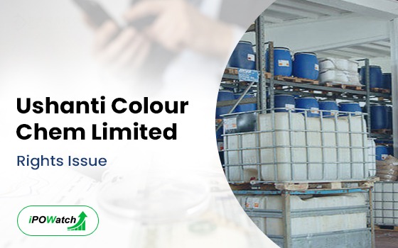 Ushanti Colour Chem Rights Issue 2024