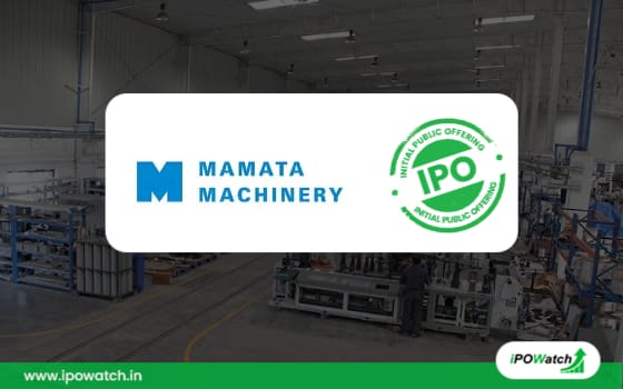 Mamata Machinery IPO