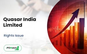 Quasar India Rights Issue 2024