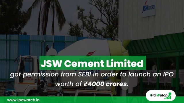 JSW Cement IPO