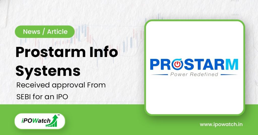 Prostarm Info Systems IPO