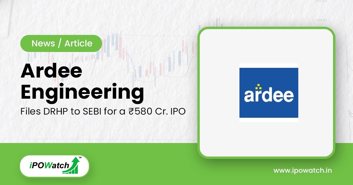 Ardee Engineering IPO