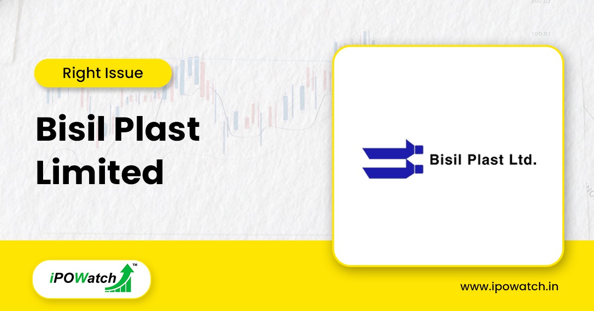 Bisil Plast Rights Issue 2025
