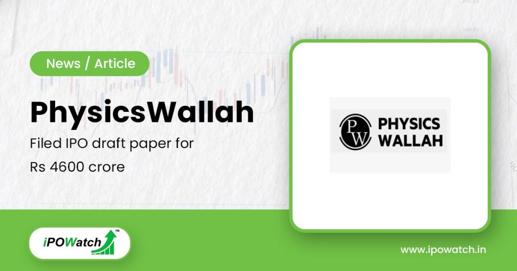 PhysicsWallah IPO