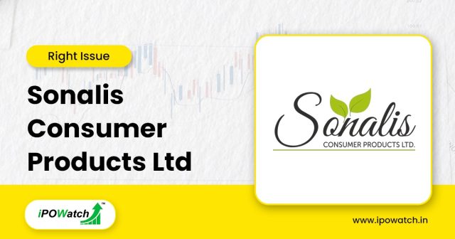 Sonalis Consumer Products Rights Issue 2025