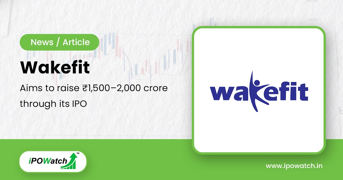 Wakefit IPO