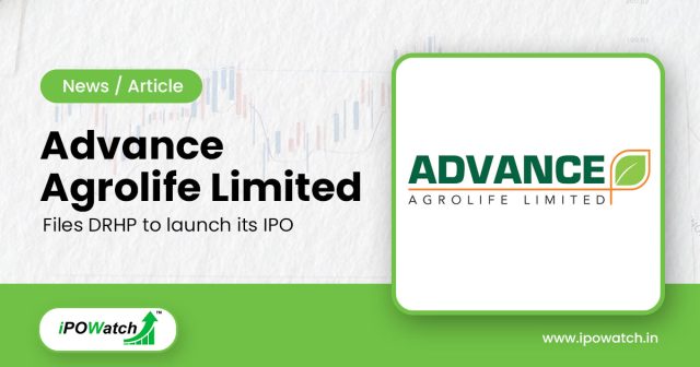 Advance Agrolife IPO