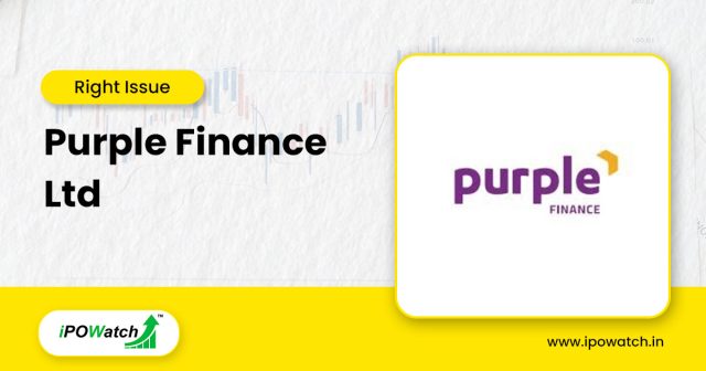 Purple Finance Rights Issue 2025