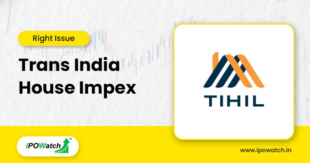 Trans India House Impex Rights Issue 2025