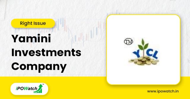 Yamini Investments Company Rights Issue 2025