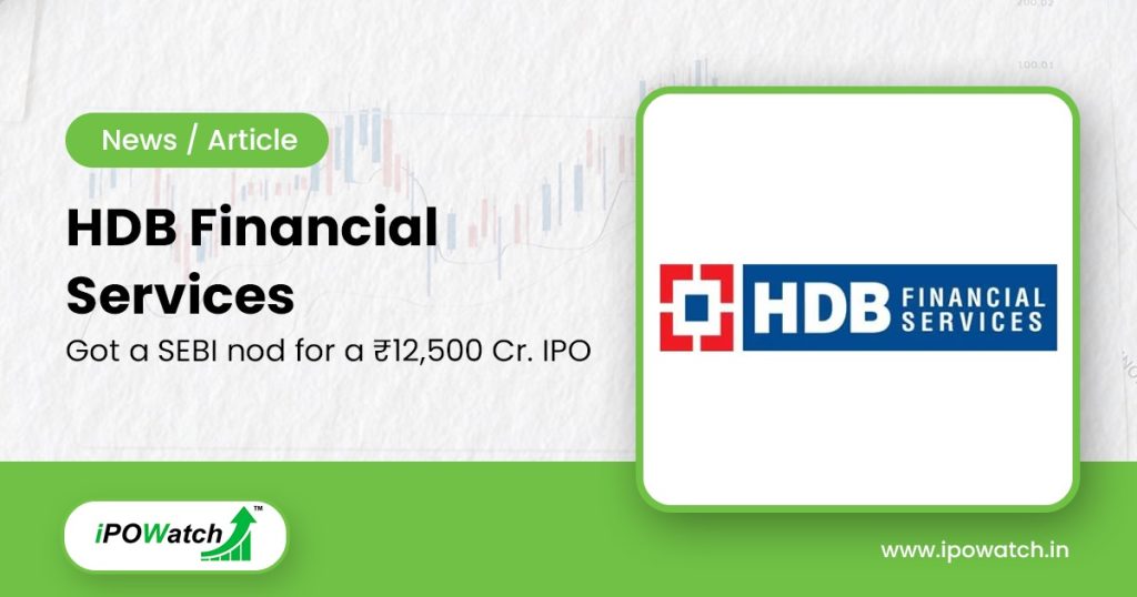 HDB Financial Services IPO