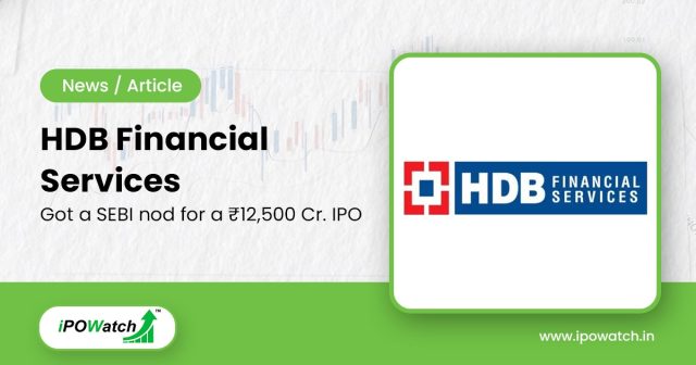 HDB Financial Services IPO