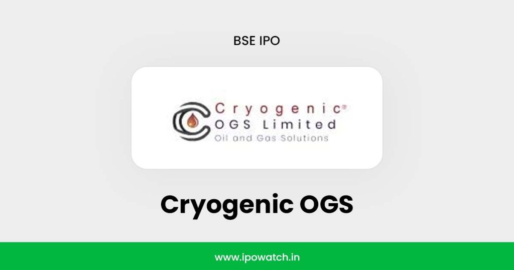 Cryogenic OGS IPO