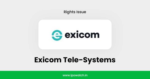 Exicom Tele-Systems Rights Issue 2025