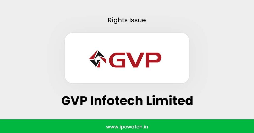 GVP Infotech Rights Issue 2025