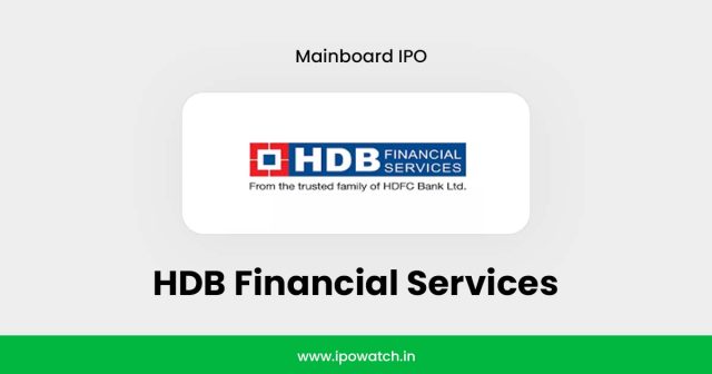 HDB Financial IPO