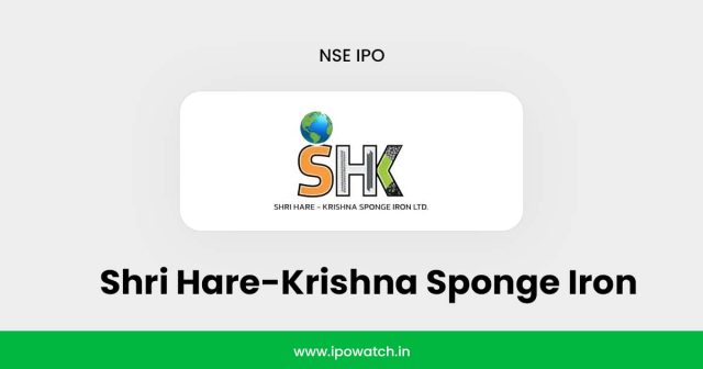 Shri Hare-Krishna Sponge Iron IPO