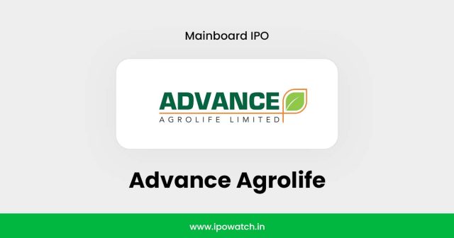 Advance Agrolife IPO