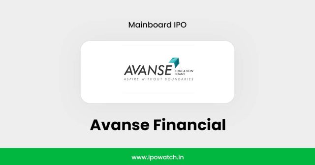 Avanse Financial IPO