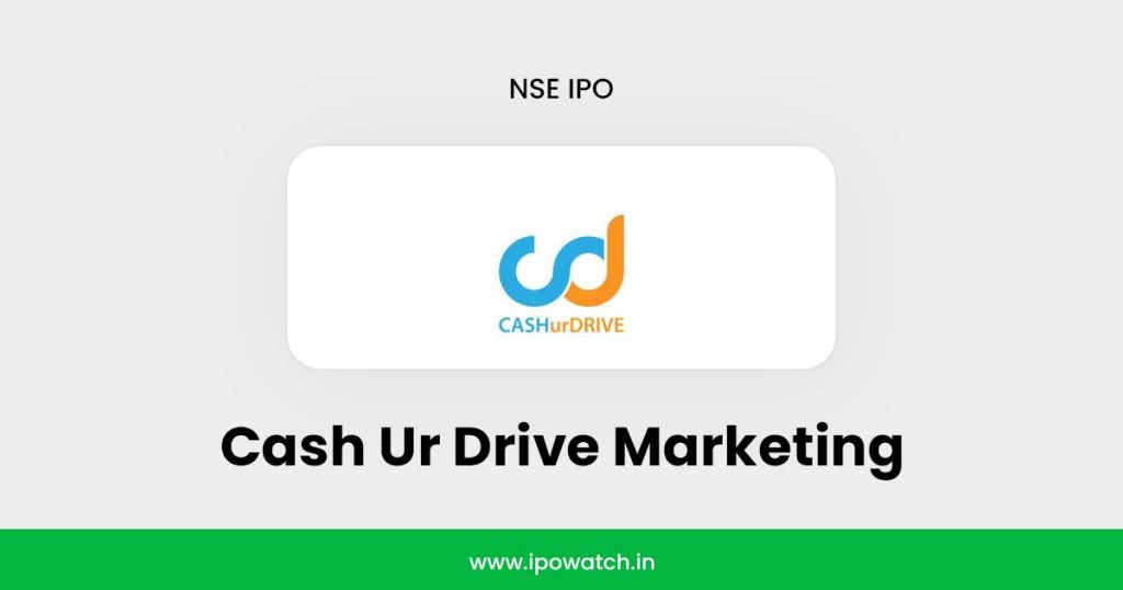Cash Ur Drive Marketing IPO