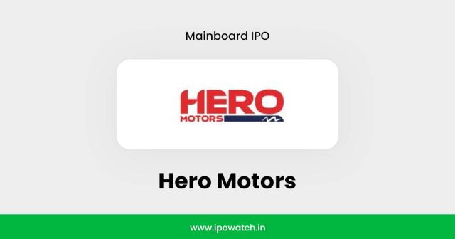Hero Motors IPO