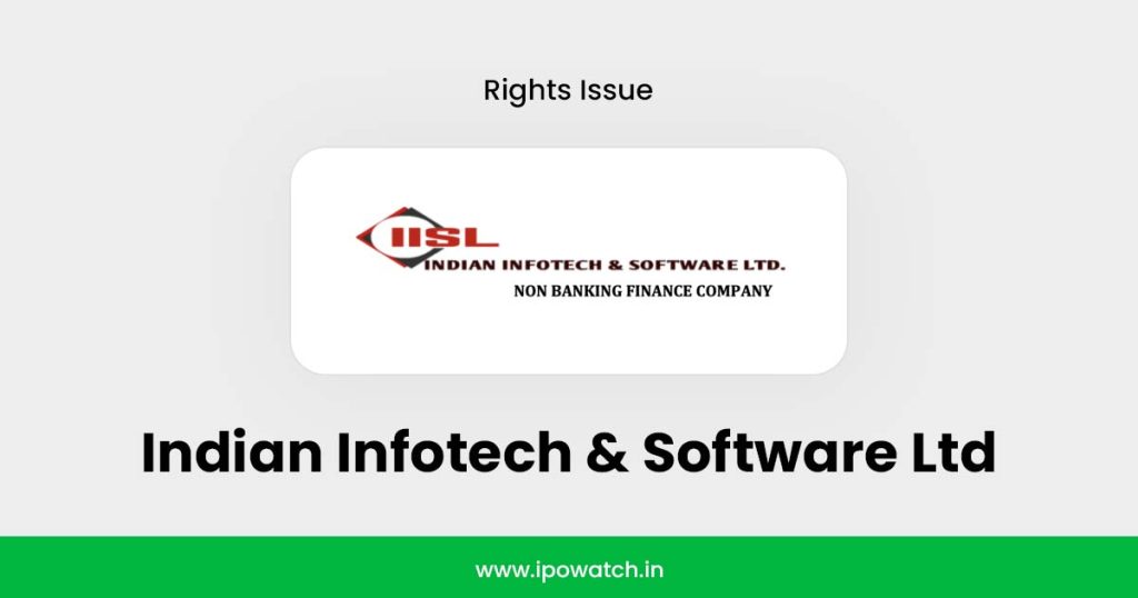 Indian Infotech & Software Rights Issue 2025