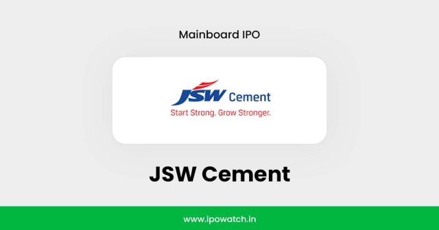 JSW Cement IPO