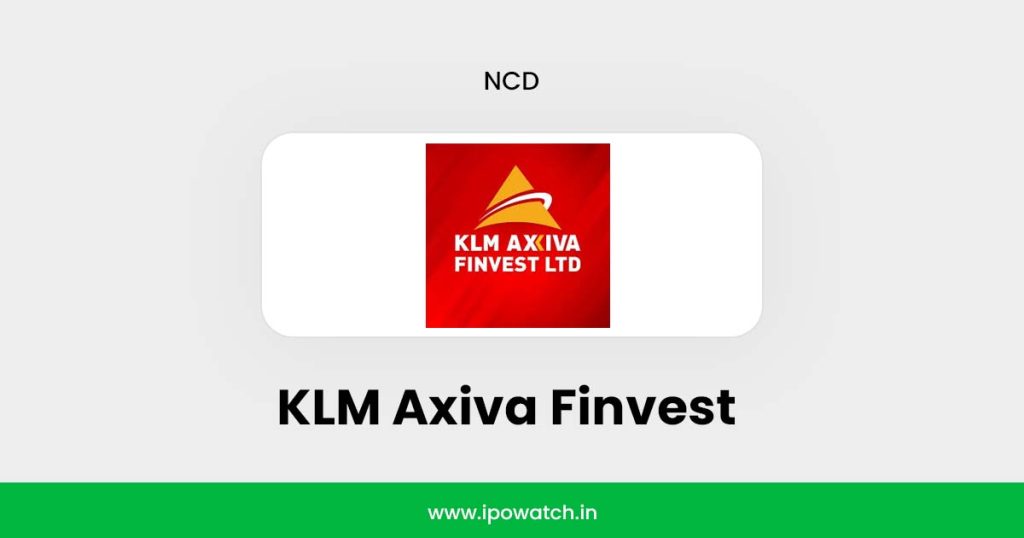 KLM Axiva Finvest NCD July 2025