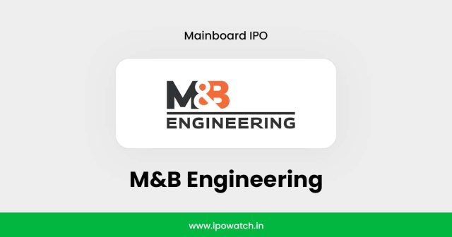M&B Engineering IPO
