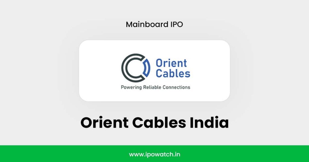 Orient Cables IPO
