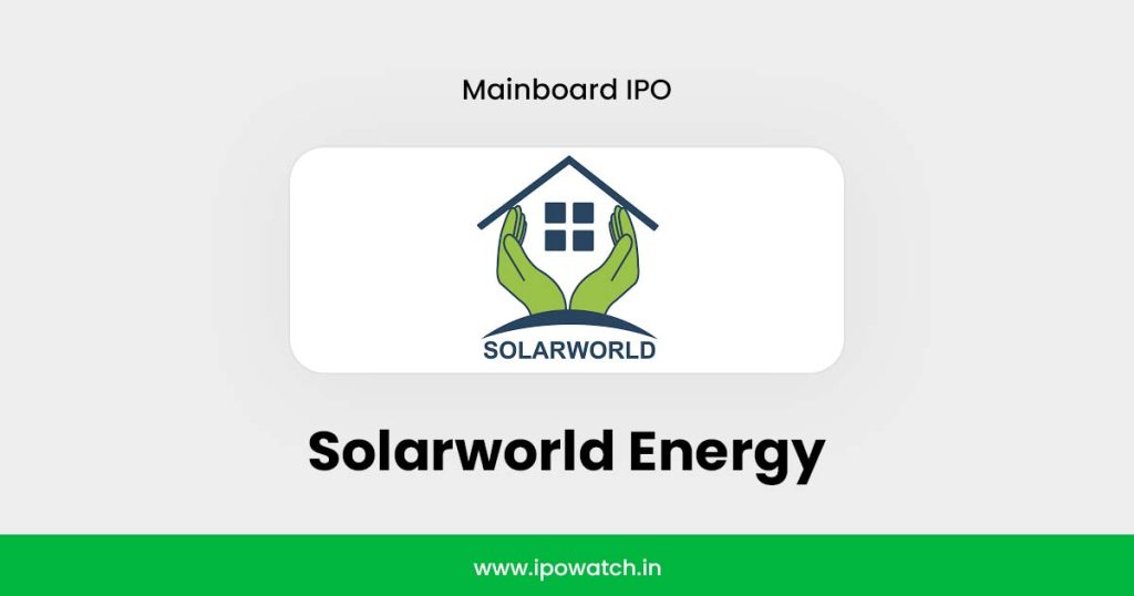 Solarworld Energy IPO
