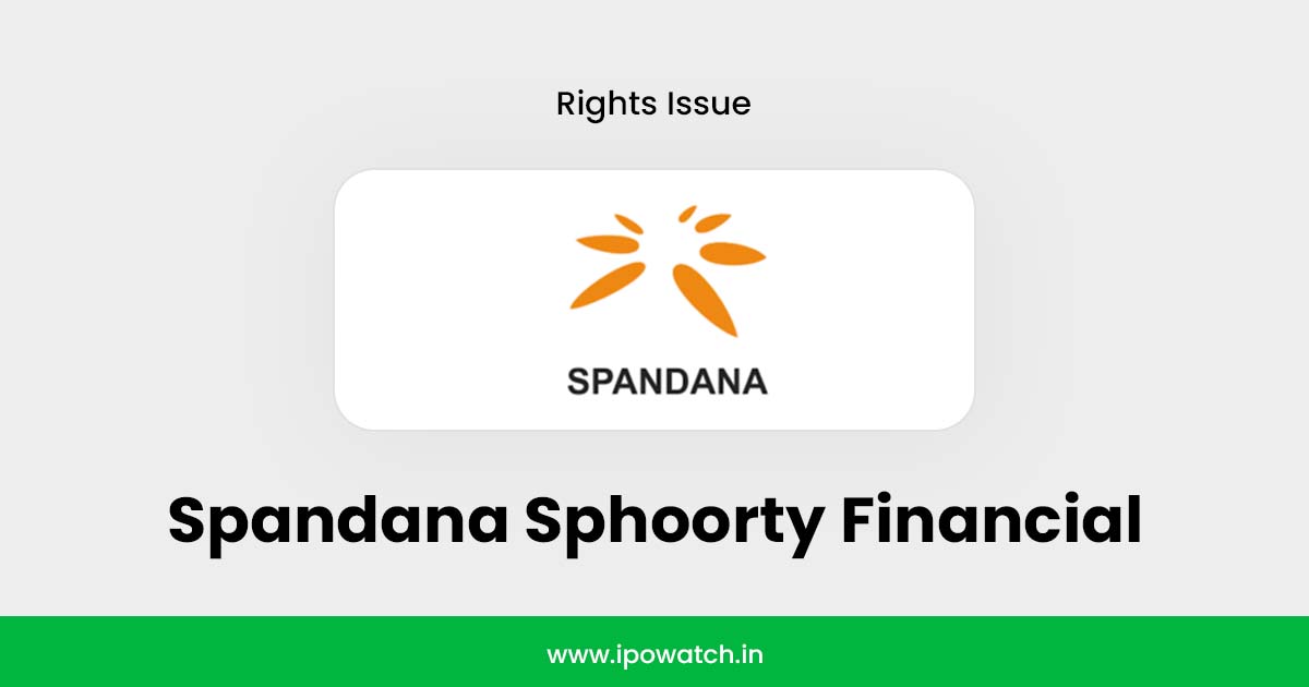 Spandana Sphoorty Financial Rights Issue 2025