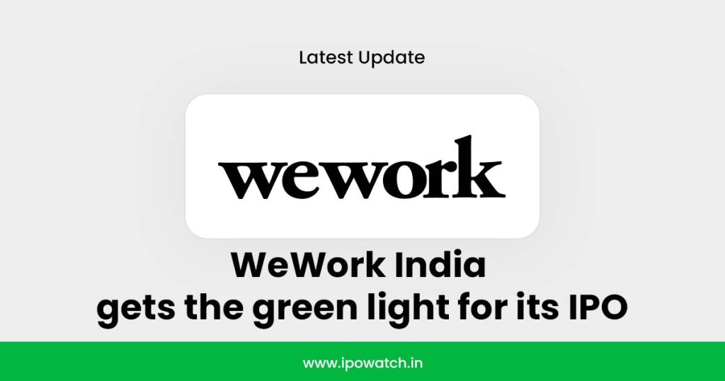 WeWork India IPO