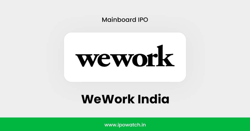 WeWork India IPO