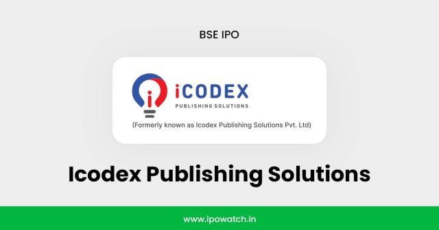 Icodex Publishing Solutions IPO