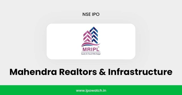 Mahendra Realtors IPO