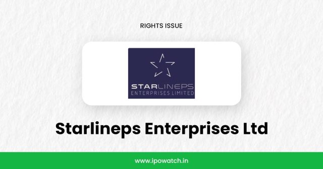 Starlineps Enterprises Rights Issue 2025
