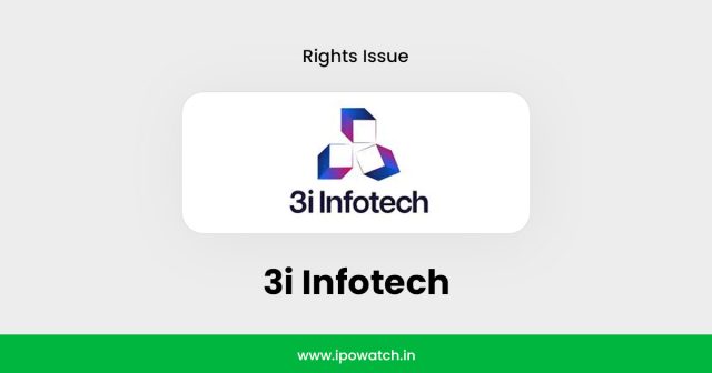 3i Infotech Rights Issue 2025