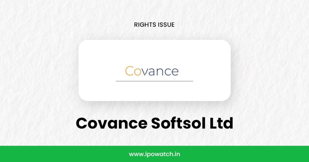 Covance Softsol Rights Issue 2025