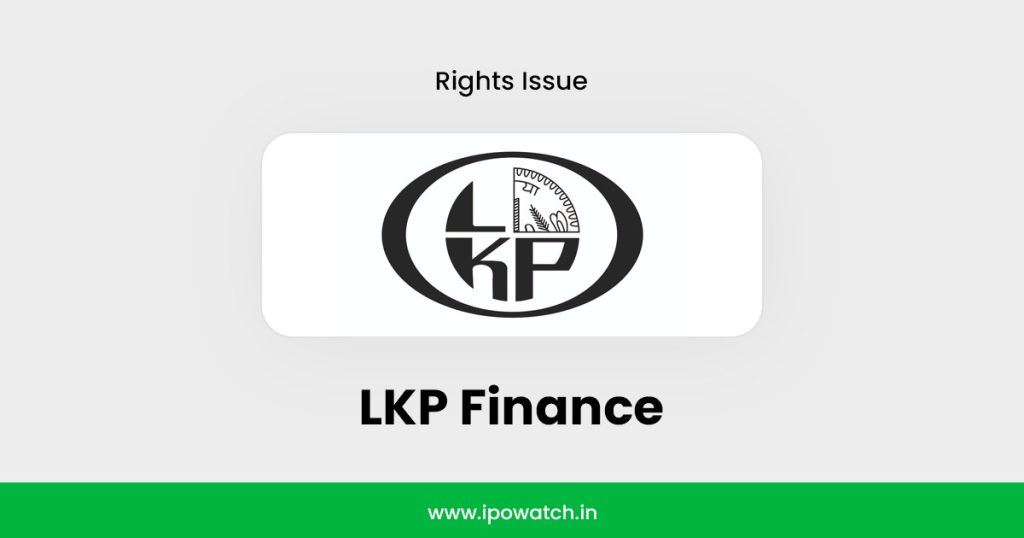 LKP Finance Rights Issue 2025