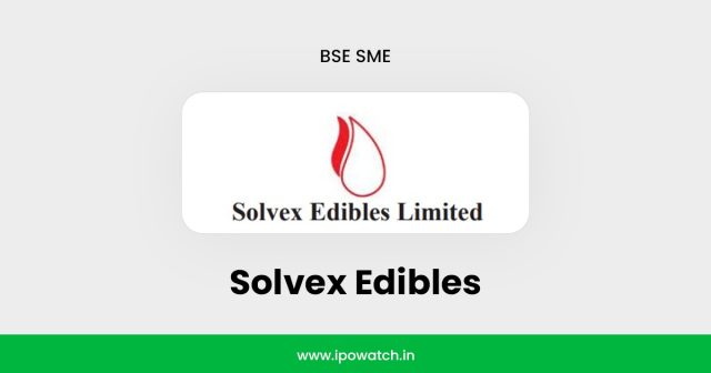 Solvex Edibles IPO