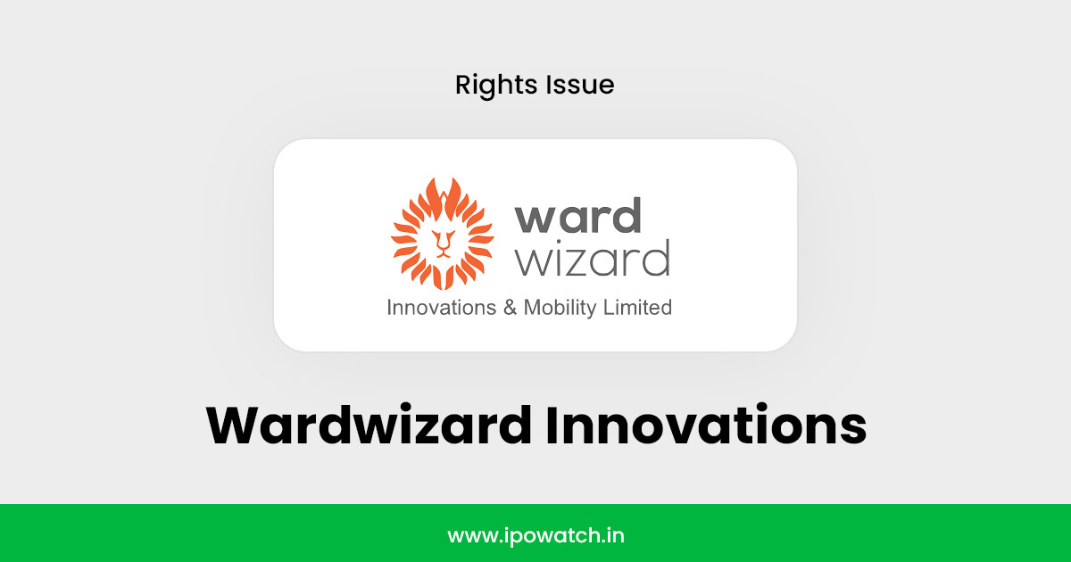 Wardwizard Innovations Rights Issue 2025
