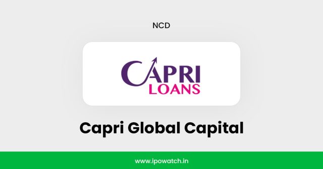 Capri Global Capital NCD September 2025