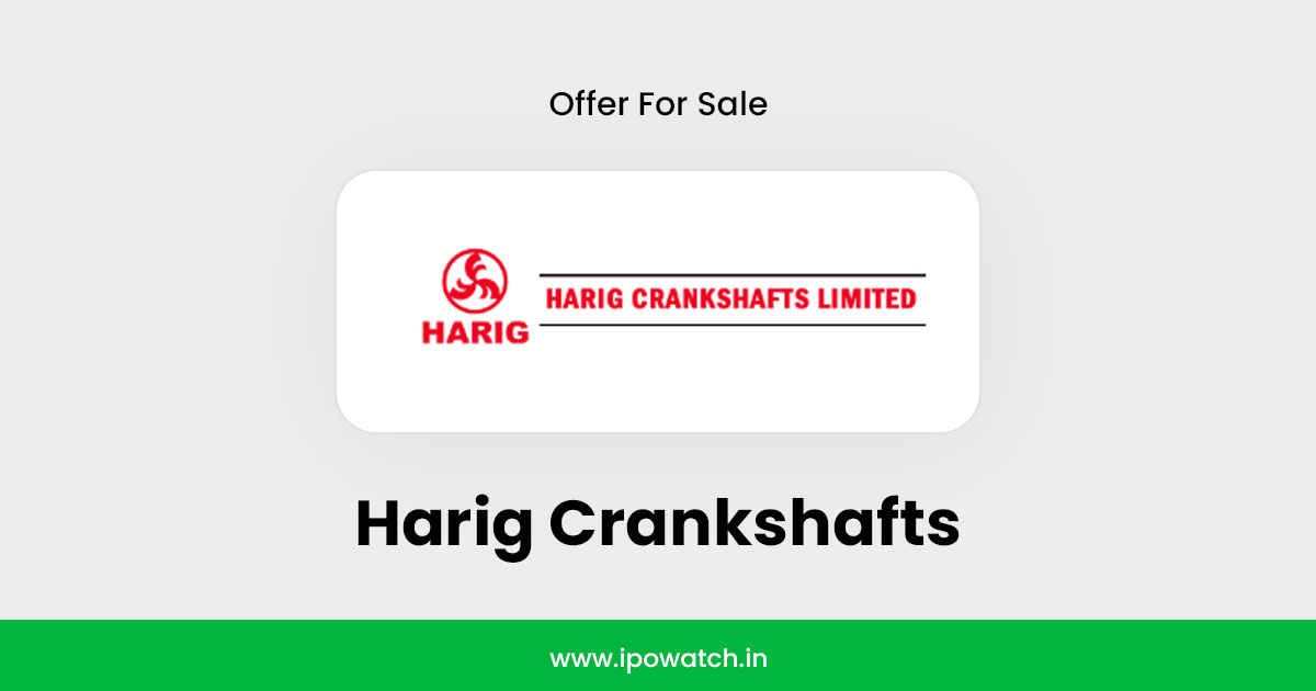 Harig Crankshafts OFS Oct 2025