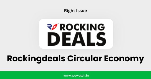 Rockingdeals Circular Economy Rights Issue 2025