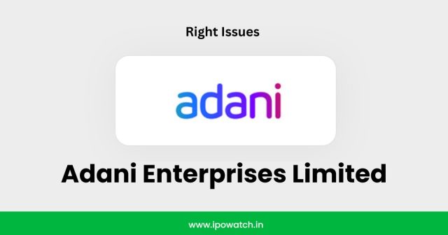Adani Enterprises Rights Issue 2025